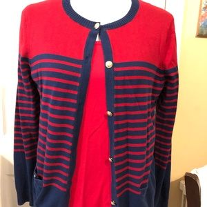 Cardigan and tshirt set
